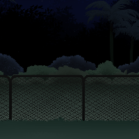 Jurassic Fence Background (Night)