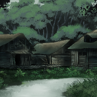 Swamp Village Background (Day)